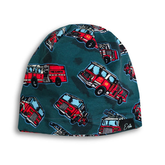 Jarná čiapka Hasiči petrolejová Esito