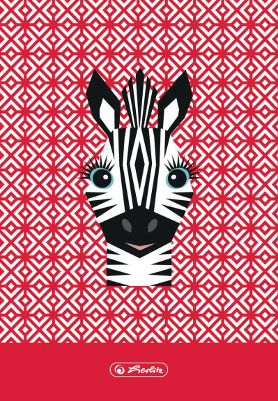 Dosky na písmená A4, zebra