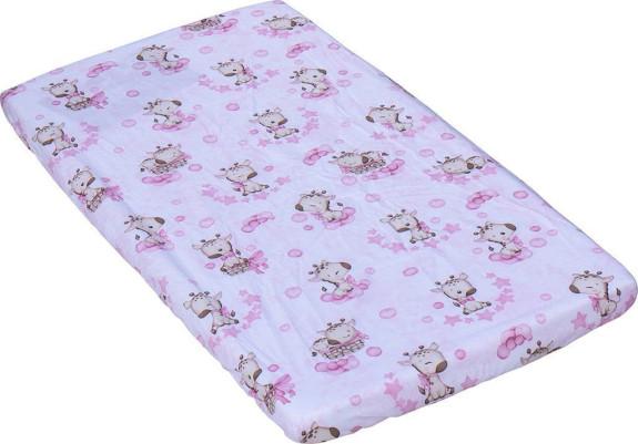 Prestieradlo do postieľky Fiki 120 x 60 cm Scarlett