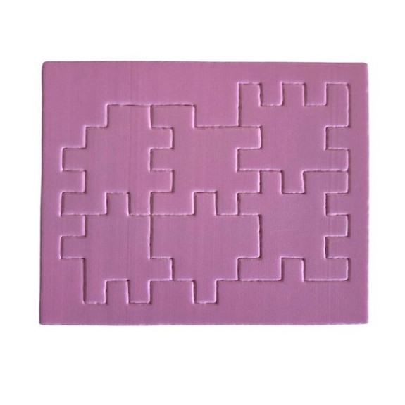 Hlavolam penová kocka 80 x 80 x 15 mm Matuška Dena