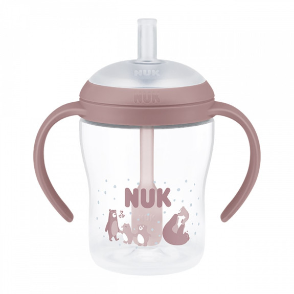 Dojčenská fľaša na učenie so slamkou 150 ml NUK Perfect Match