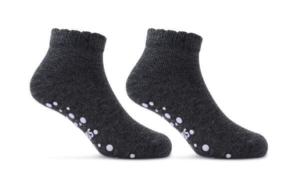 Dojčenské ponožky s protišmykom dievčenské veľ. 15–17 cm