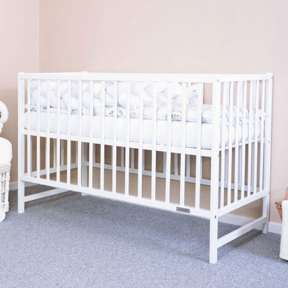 Detská postieľka New Baby Basic biela