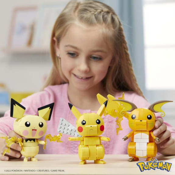 Stavebnica MEGA™ Construx Postav a vystav si Pikachu