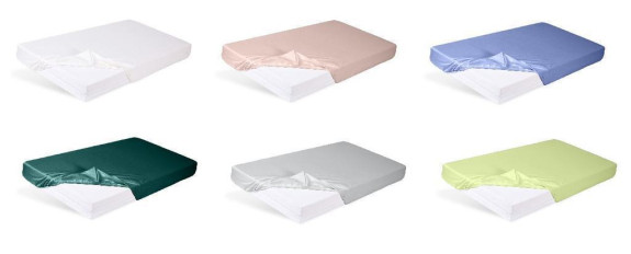 Bavlnená prestieradlo s gumou 60 x 120 cm Babymatex