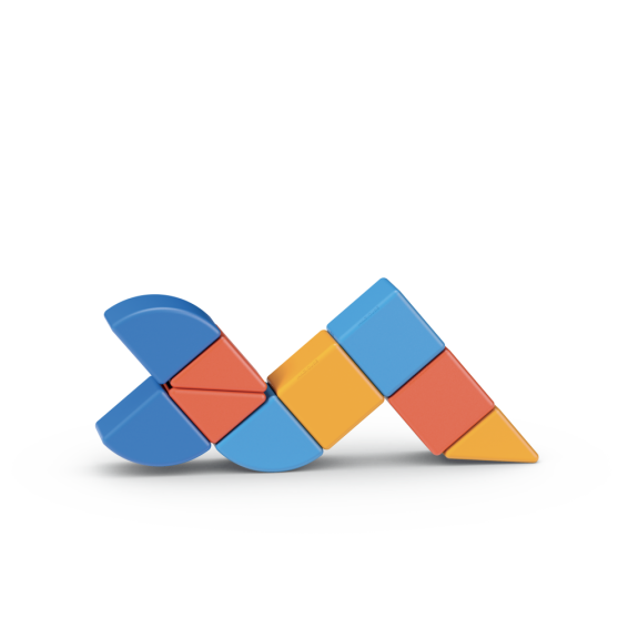 Geomag Magicube Shapes 9 dielikov