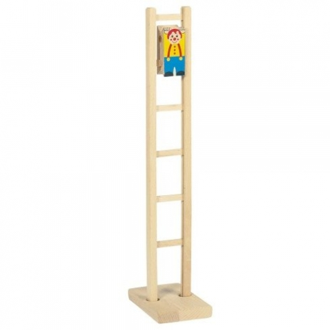 Klaun na rebríku
