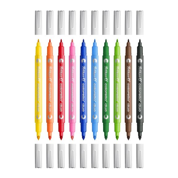 Fixy obojstranné Colorella 10 ks Pelikan
