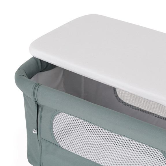 Postieľka detská polohovateľná Grace Compact Foggy Green Petite&Mars