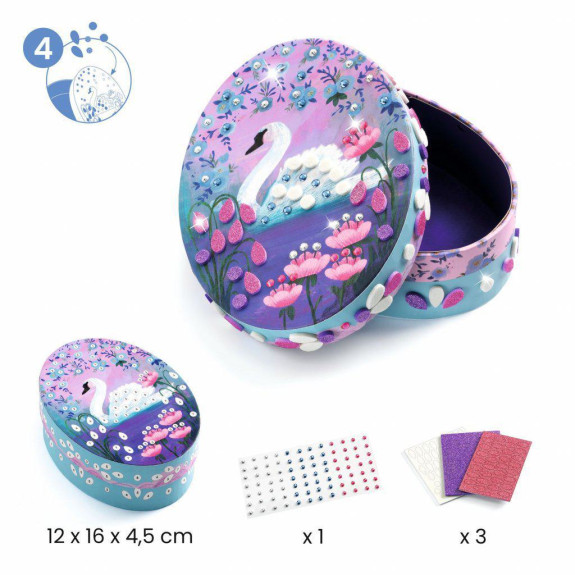 Veľká kreatívna sada - Pre princezné DIY Djeco