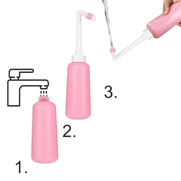 Fľaša na intímnu hygienu po pôrode BocioLand