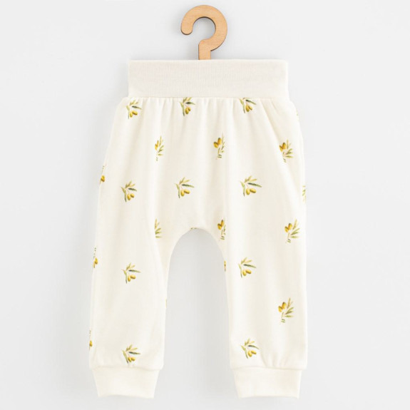 Dojčenské nohavice z organickej bavlny Olivy New Baby