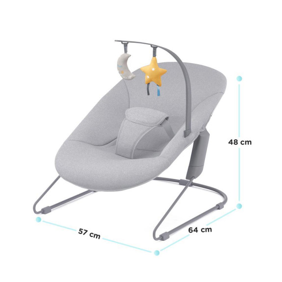 Kinderkraft Lehátko hojdacia Calmee 0 m+, do 9 kg
