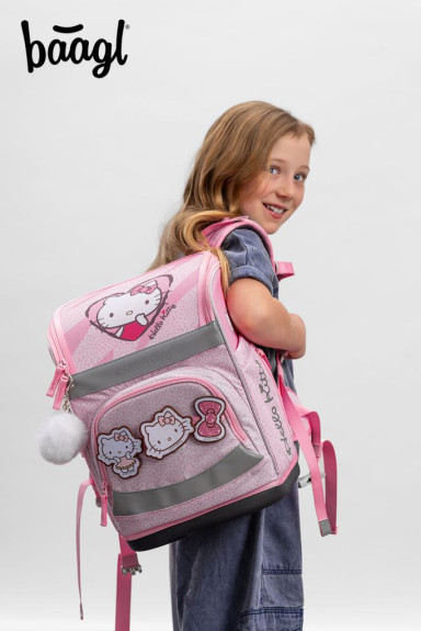 Školská aktovka Zippy Plus Hello Kitty Sweet Leopard GRS Baagl