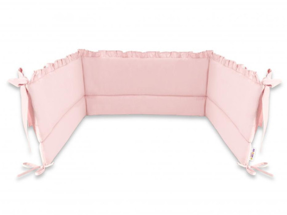 Mantinel s volánikom do postieľky 120 x 60 cm, BABY NELLYS 180 cm Royal