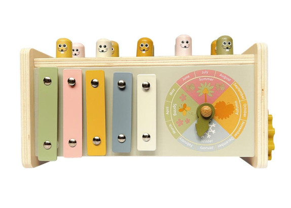 Multifunkčná zatĺkačka Farma 2Kids Toys