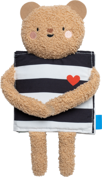 Medvedík plyšový s knižkou Snuggle Bear Taf Toys