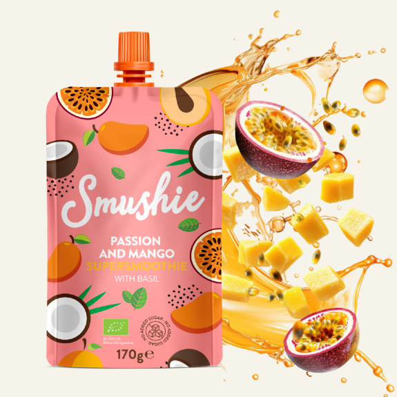 Smushie BIO Exotic Boost 170 g Salvest