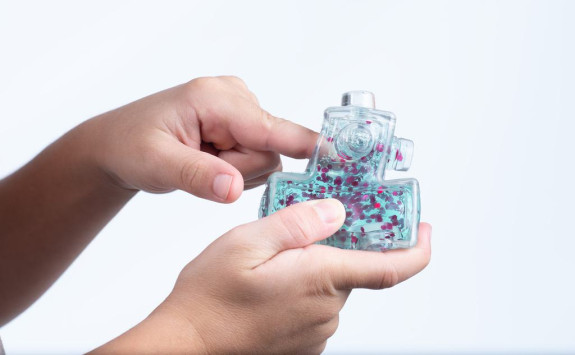 Fidget Blox Touch Stláčaj ma - Antistresová kocka