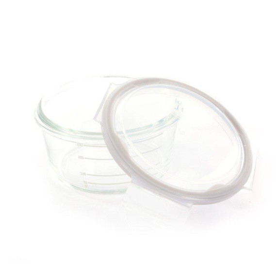 Sklenené misky s viečkami B-Glass Bowls 280 ml Bo Jungle