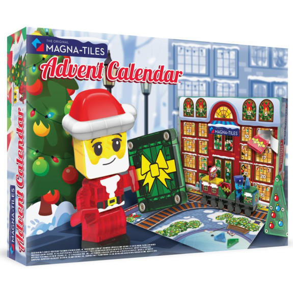 Magnetická stavebnica Adventný kalendár 34 dielov Magna Tiles