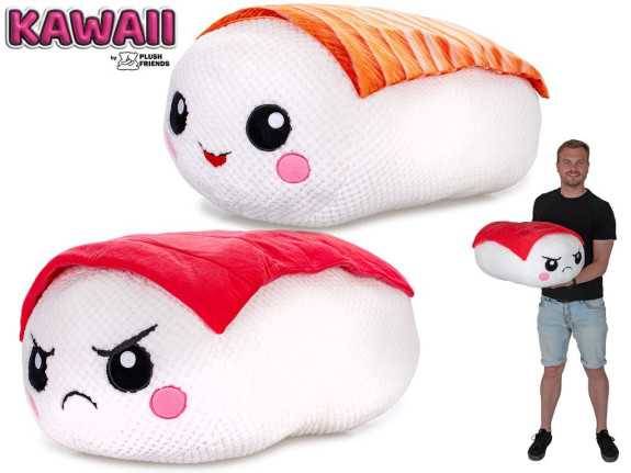 Plush Friends Kawaii Sushi Nigiri plyšové 60 cm