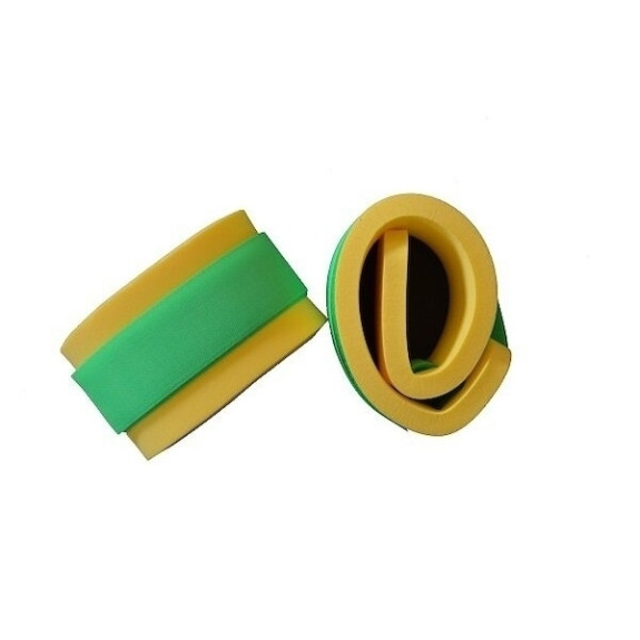 Nadľahčovacie rukávy neón zelený zips 550 x 100 x 15 mm Matuška Dena