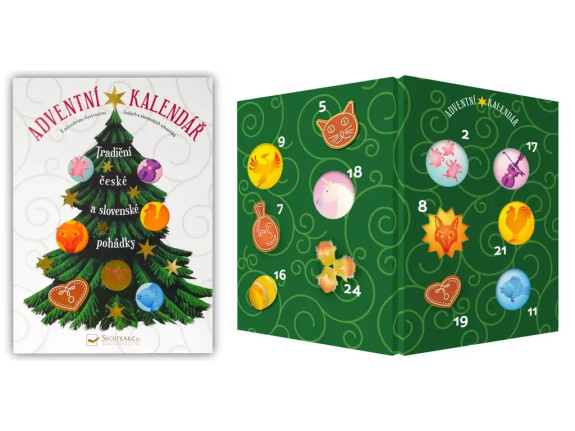 Adventný kalendár Tradičné české a slovenské rozprávky