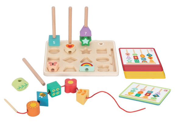 Hra Triedenie podľa kariet Lúka 2Kids Toys