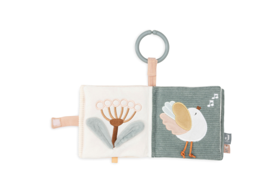 Textilná knižka s aktivitami Lovely Birds Jollein