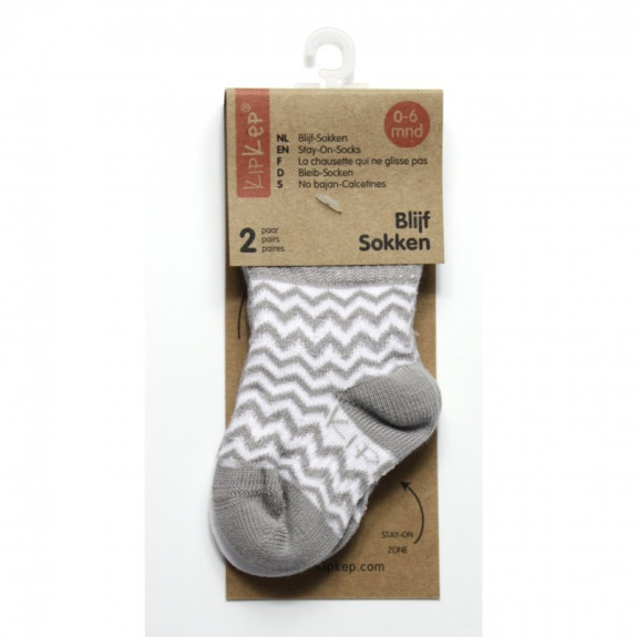 Detské ponožky Stay-on-Socks Veľ. 0 - 6 m 2 páry KipKep