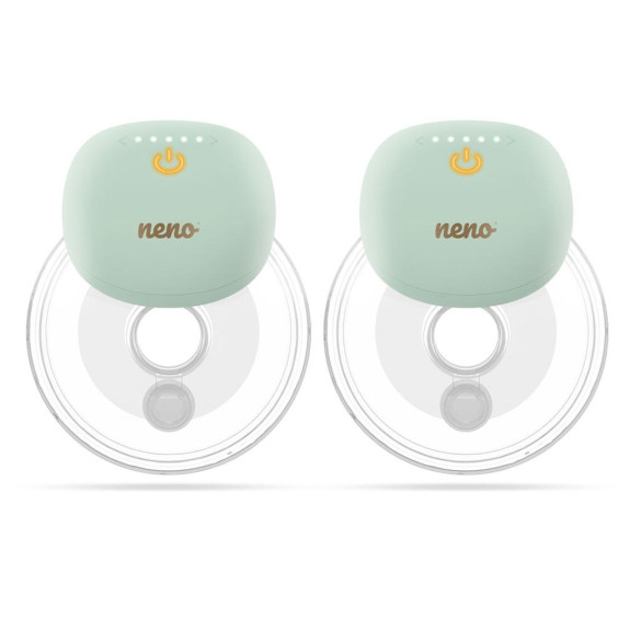 Odsávačka mlieka Ovio Twin Duo bezdrôtová hands-free mušľová 3-fázová s aplikáciou Neno