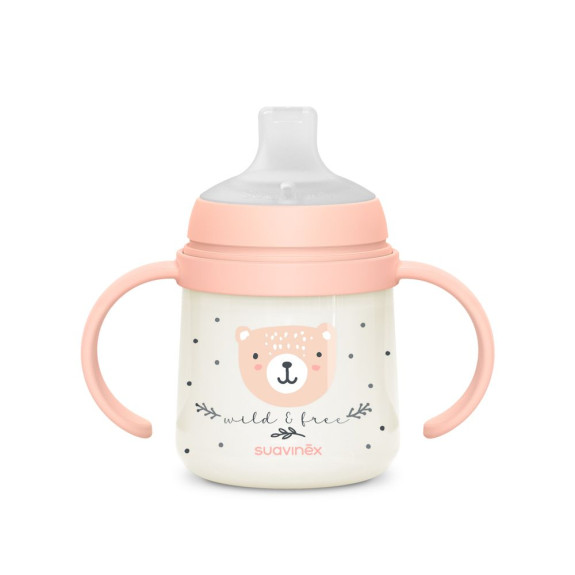 Prvá fľaša s uškami Wild & Free 150 ml Suavinex