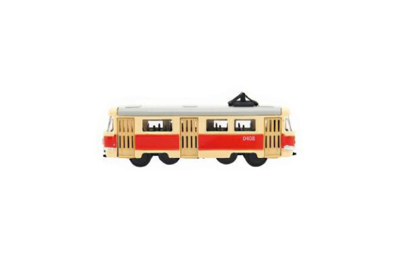 Električka Tatra T3 česká kovová retro 8 cm