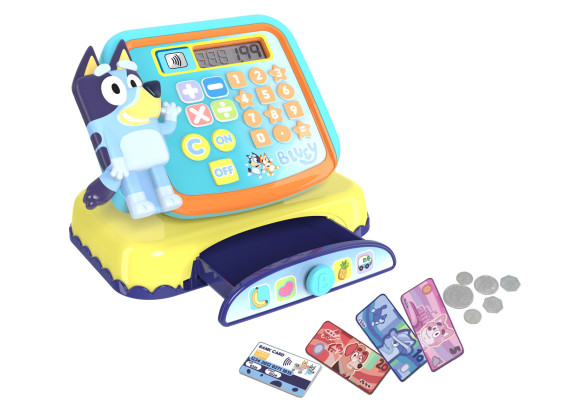 Pokladňa s efektmi 18 cm Bluey
