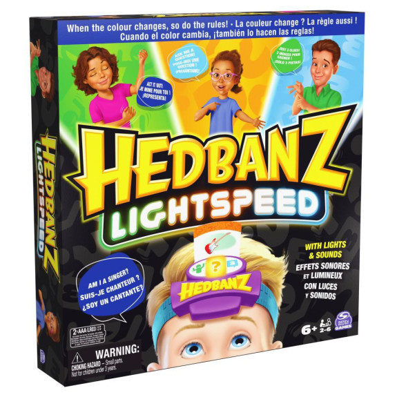 Spoločenská hra Hedbanz lightspeed