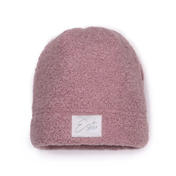 Zimná čiapka Teddy fleece double Cyclamen pink Esito