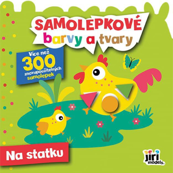 Samolepkové farby a tvary pre najmenších Na statku