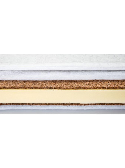 Matrac SENSILLO kokos-molitan-kokos 120x60 cm Classic