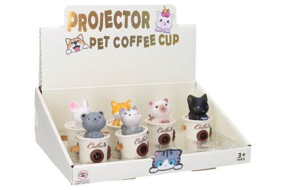 Projektor mačka 8 cm