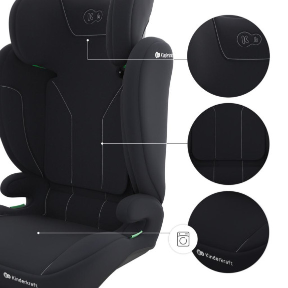 Autosedačka i-Spark 2 Plus i-Size (100-150 cm) Kinderkraft