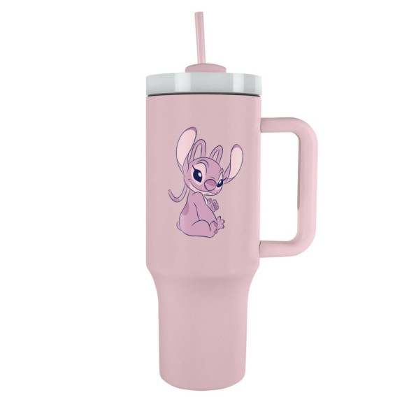Lilo a Stitch cestovný hrnček so slamkou 1 200 ml