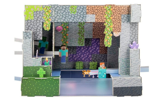 Minecraft konštrukčný kit 3D