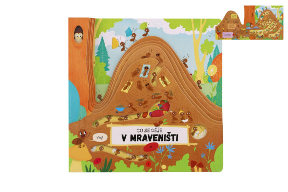 Knižka Čo sa deje v mravenisku