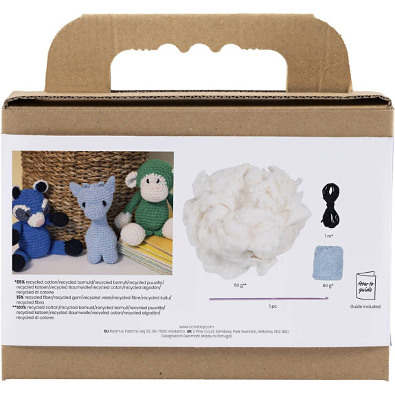 Súprava na háčkovanie žirafa Amigurumi