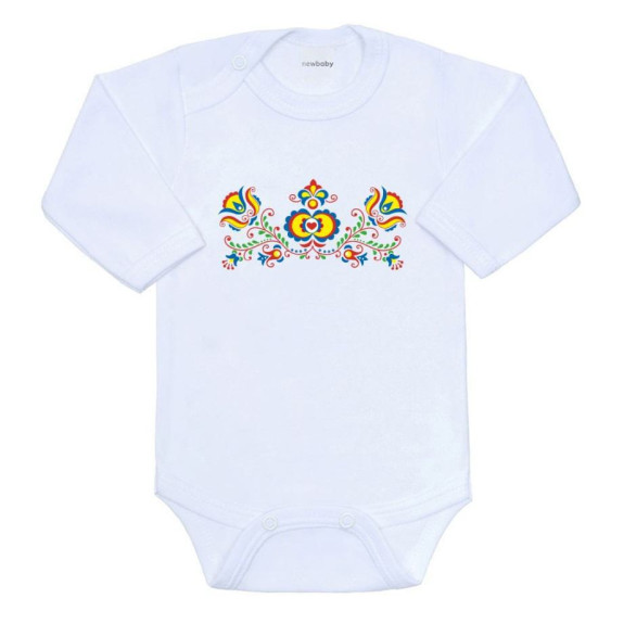 Detské body s potlačou Ľudový vzor New Baby