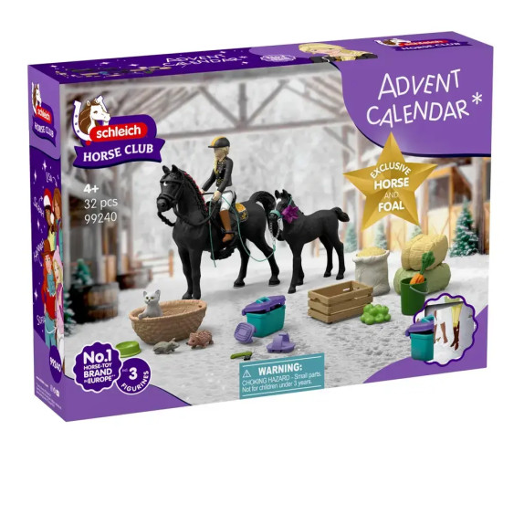 Adventný kalendár Horse Club 2026 - Vychádzka zimnou ríšou divov Schleich