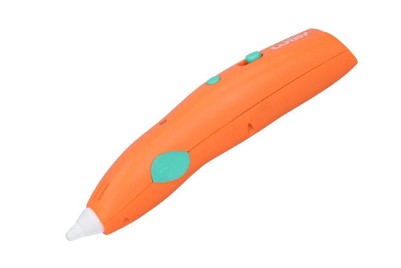 3D pero oranžové základná sada 10 náplní 10 šablón Wiky