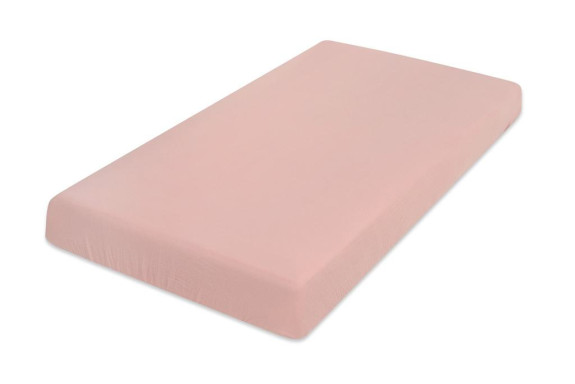 Mušelínové prestieradlo s gumou 60 x 120 cm BabyMatex