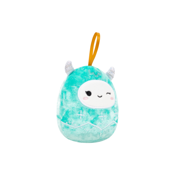 Vianočná ozdoba Yetti - Yollie 10 cm Squishmallows